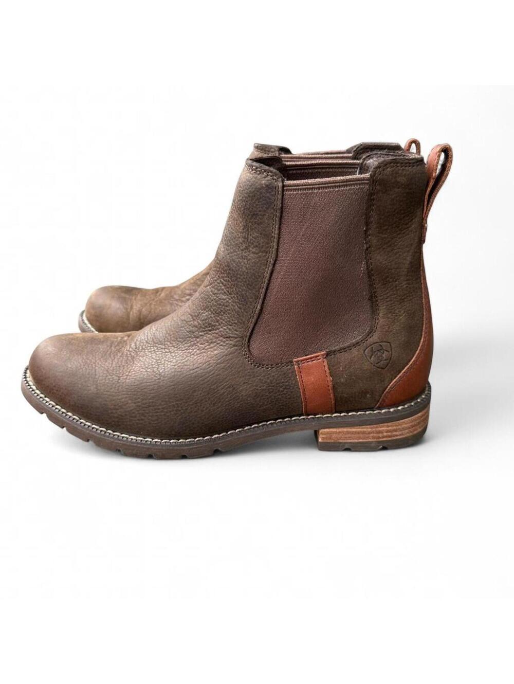 Ariat Wexford H20 Waterproof Leather Boots - Women's - Java Color - 8.5 - Picture 5 of 8